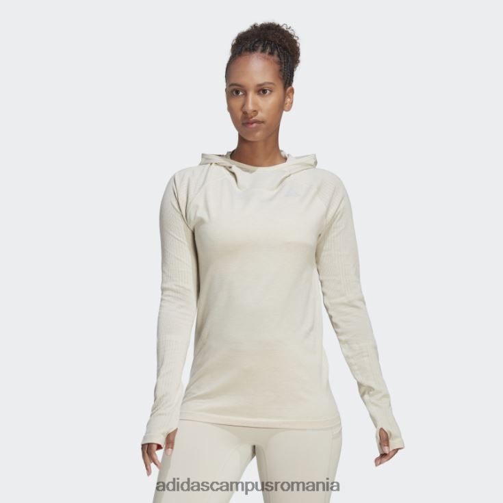 adidas campus romania aluminiu x-city running tricot hanorac cu mânecă lungă adidas femei aluminiu/grinda portocalie J266N222995