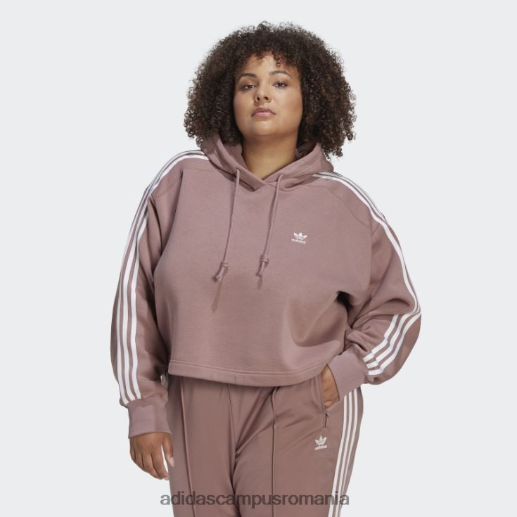 adidas campus romania hanorac adicolor classics (plus size) violet femei Violet J266N223167