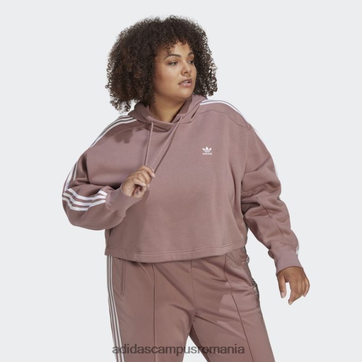 adidas campus romania hanorac adicolor classics (plus size) violet femei Violet J266N223167