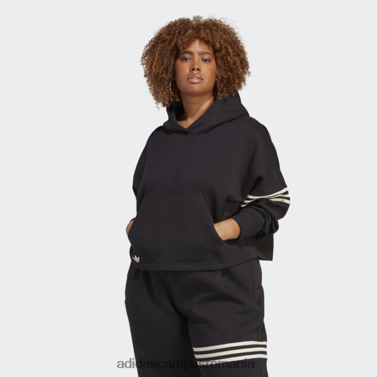 adidas campus romania hanorac adicolor neuclassics (plus size) negru femei negru J266N223060