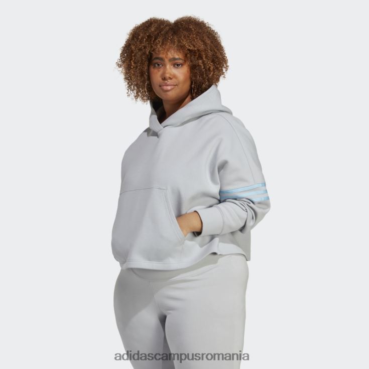 adidas campus romania hanorac adicolor neuclassics (plus size) onix adidas femei onix J266N223004