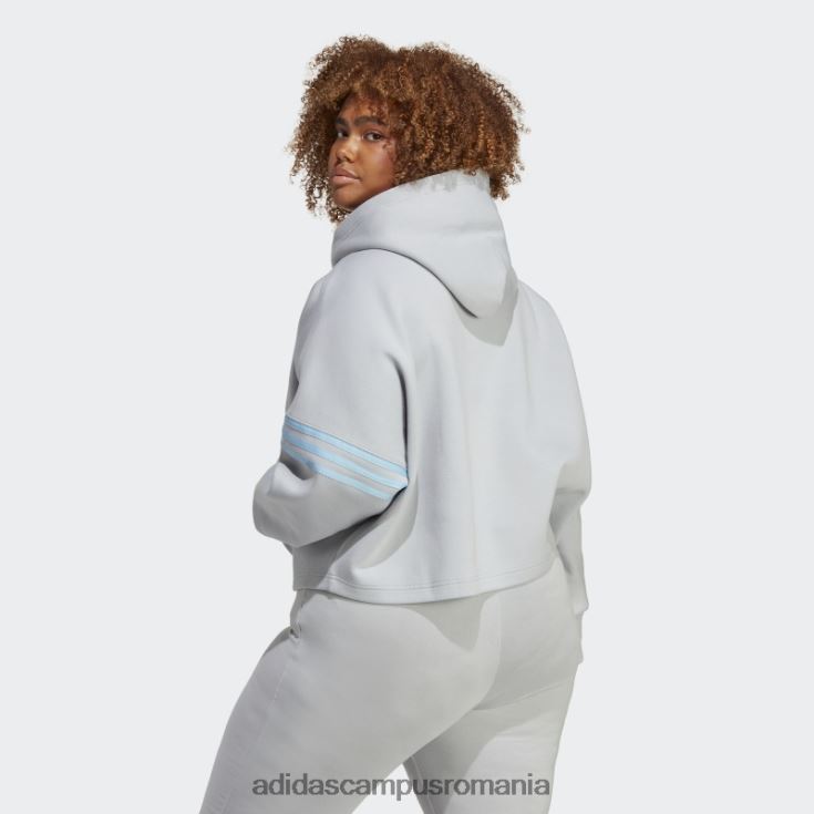 adidas campus romania hanorac adicolor neuclassics (plus size) onix adidas femei onix J266N223004