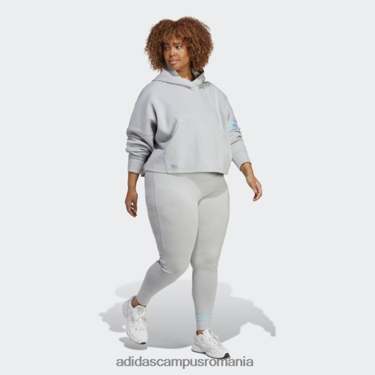 adidas campus romania hanorac adicolor neuclassics (plus size) onix adidas femei onix J266N223004