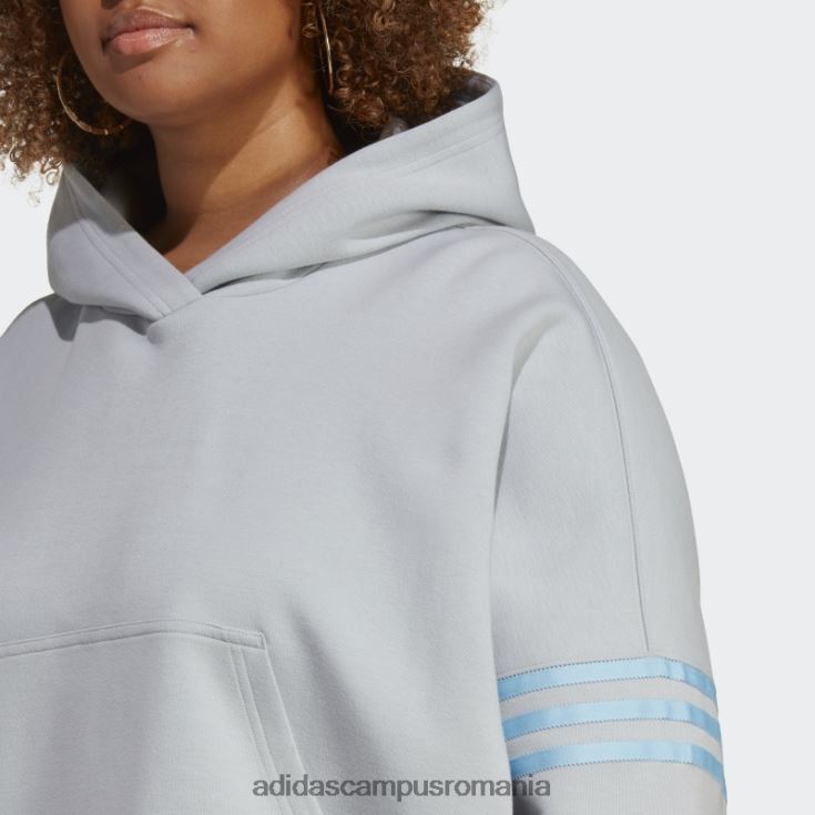 adidas campus romania hanorac adicolor neuclassics (plus size) onix adidas femei onix J266N223004