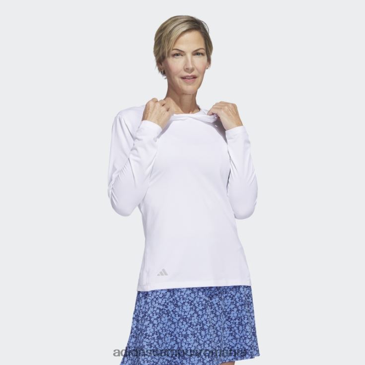 adidas campus romania hanorac alb de golf adidas femei alb J266N223199