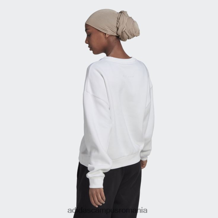 adidas campus romania hanorac all szn fleece alb adidas femei alb J266N223202