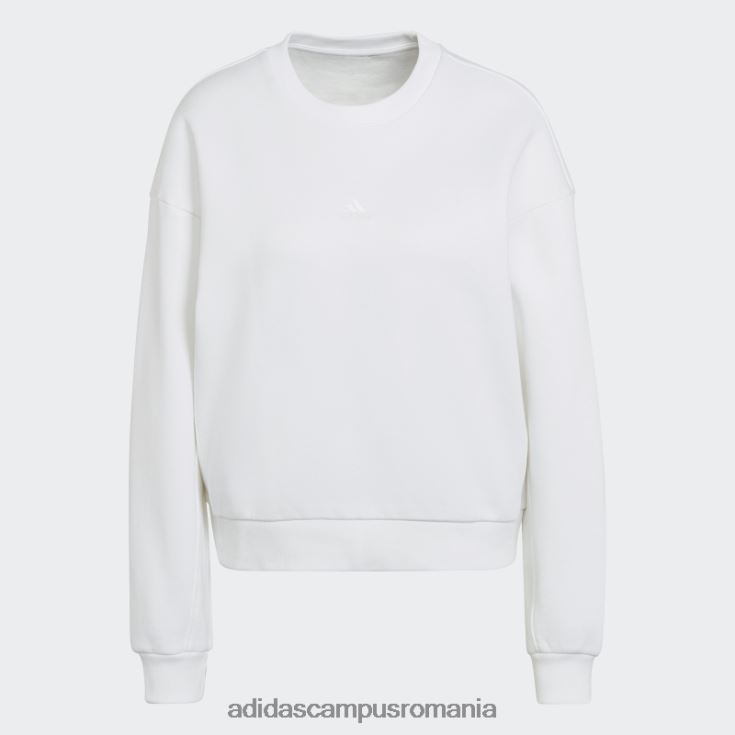 adidas campus romania hanorac all szn fleece alb adidas femei alb J266N223202