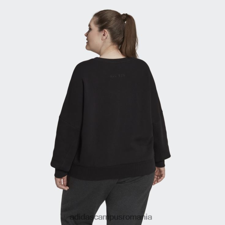 adidas campus romania hanorac all szn fleece (plus size) negru femei negru J266N223209