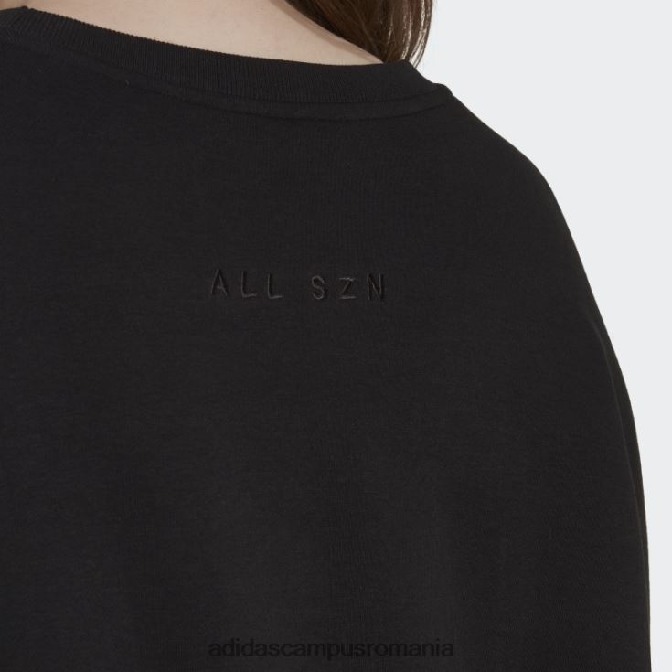 adidas campus romania hanorac all szn fleece (plus size) negru femei negru J266N223209