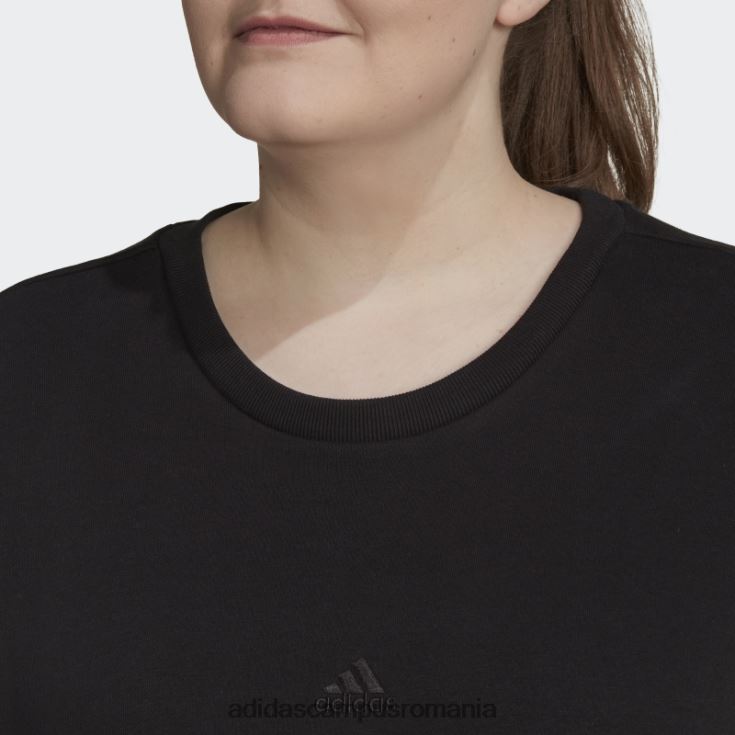 adidas campus romania hanorac all szn fleece (plus size) negru femei negru J266N223209