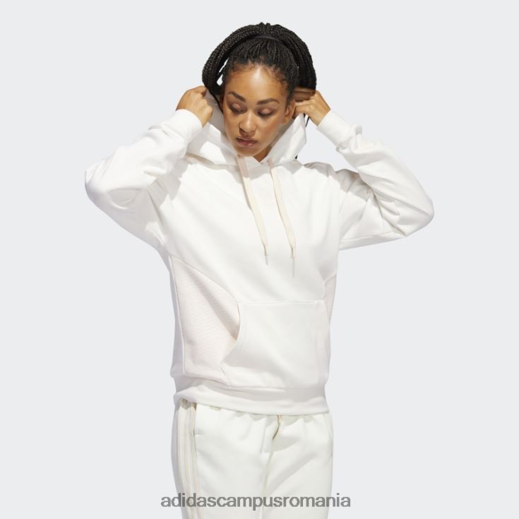 adidas campus romania hanorac candace parker alb femei alb J266N223204