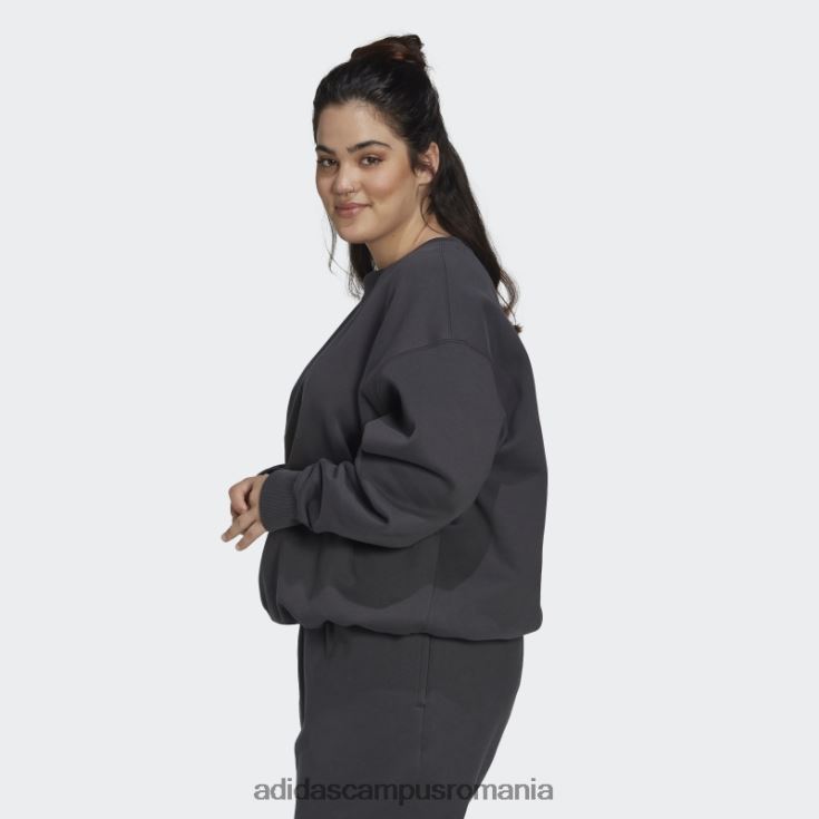 adidas campus romania hanorac carbon (plus marime) femei carbon J266N223099