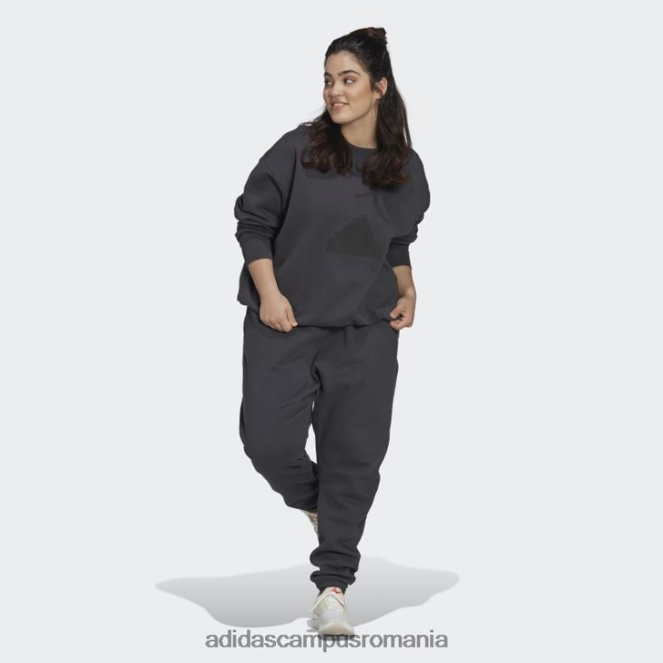 adidas campus romania hanorac carbon (plus marime) femei carbon J266N223099