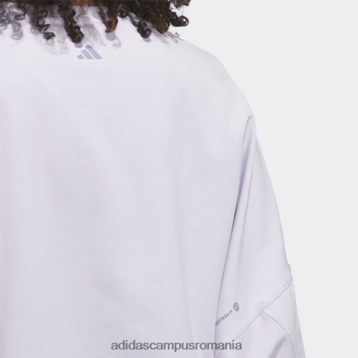 adidas campus romania hanorac crop de studio de yoga cu zori argintii femei zori argintii J266N223195