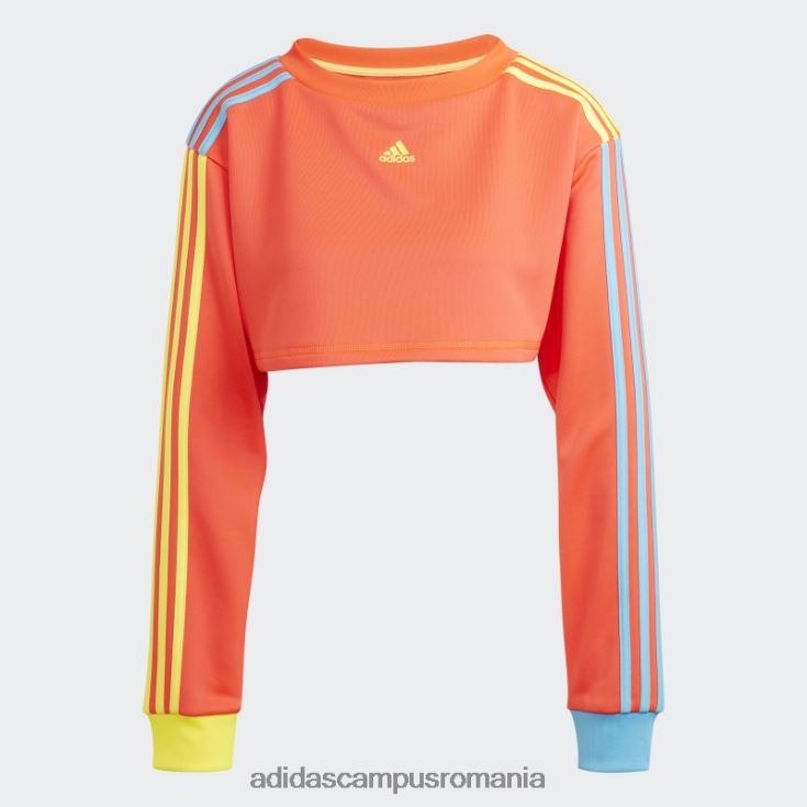 adidas campus romania hanorac decupat kidcore roșu femei roșu J266N223003