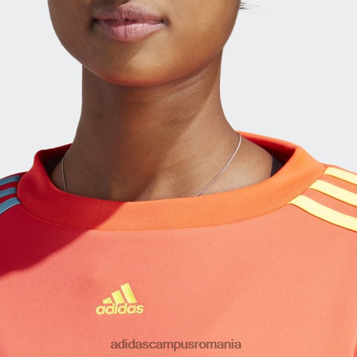 adidas campus romania hanorac decupat kidcore roșu femei roșu J266N223003