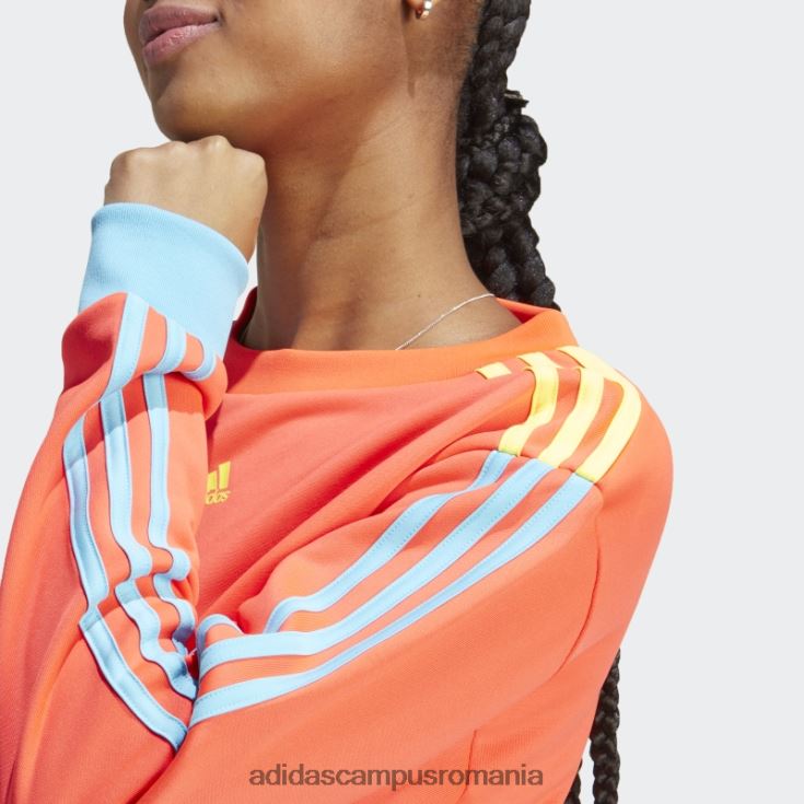 adidas campus romania hanorac decupat kidcore roșu femei roșu J266N223003