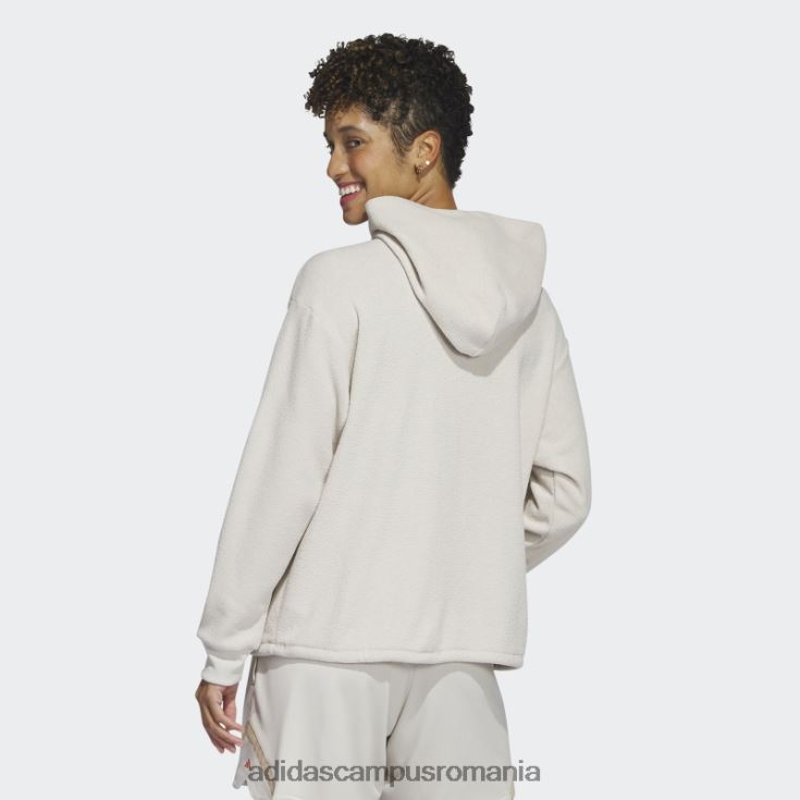 adidas campus romania hanorac din aluminiu select crop femei aluminiu J266N223159