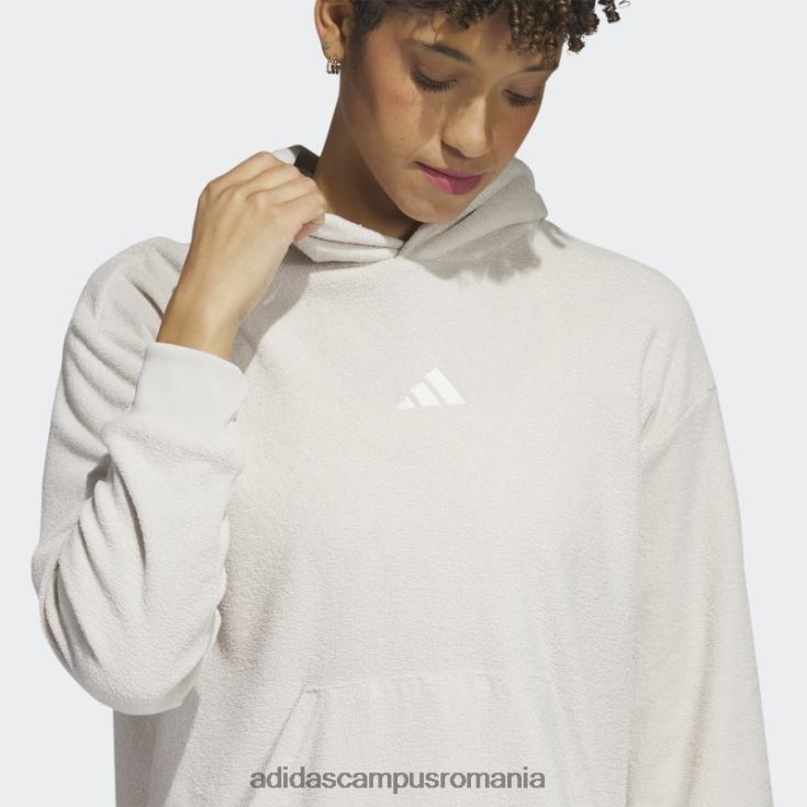 adidas campus romania hanorac din aluminiu select crop femei aluminiu J266N223159