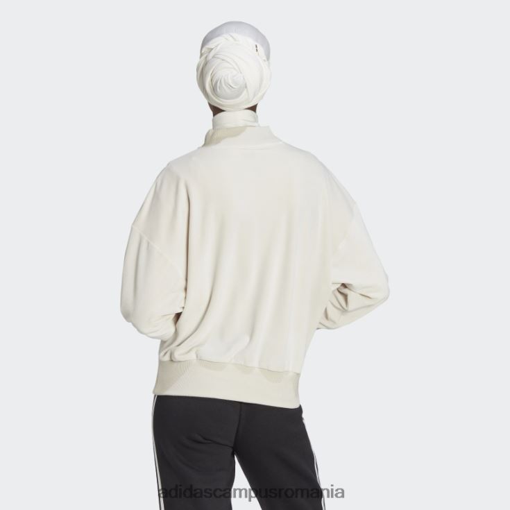 adidas campus romania hanorac din velur confortabil holidayz din aluminiu femei aluminiu J266N223171