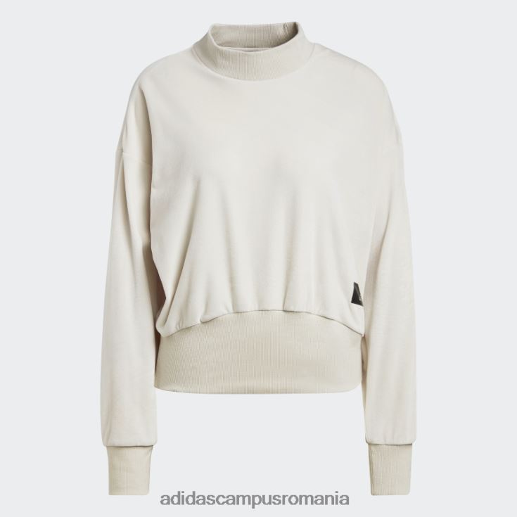 adidas campus romania hanorac din velur confortabil holidayz din aluminiu femei aluminiu J266N223171