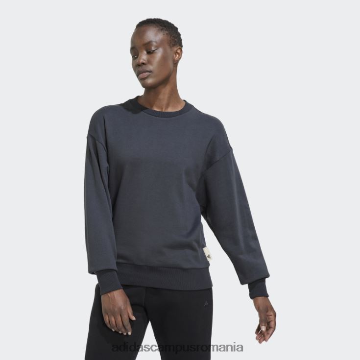 adidas campus romania hanorac largi carbon studio lounge femei carbon J266N223116