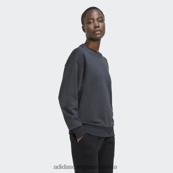 adidas campus romania hanorac largi carbon studio lounge femei carbon J266N223116
