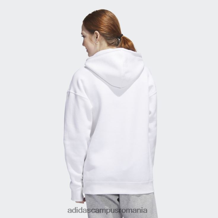 adidas campus romania hanorac originals alb femei alb J266N223203