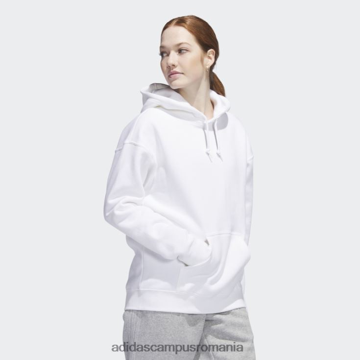adidas campus romania hanorac originals alb femei alb J266N223203