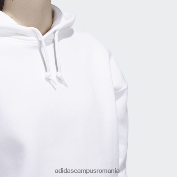 adidas campus romania hanorac originals alb femei alb J266N223203