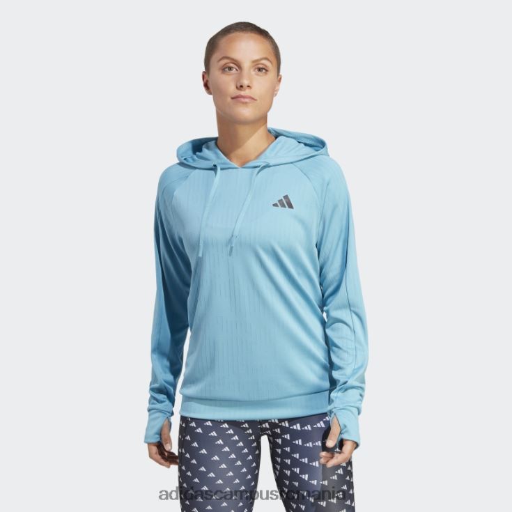adidas campus romania hanorac pentru alergare albastru făcut pentru a fi refăcut femei albastru J266N223153