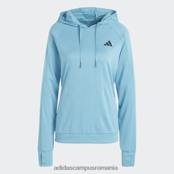 adidas campus romania hanorac pentru alergare albastru făcut pentru a fi refăcut femei albastru J266N223153
