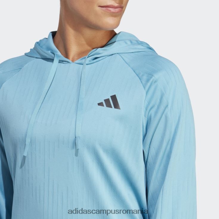 adidas campus romania hanorac pentru alergare albastru făcut pentru a fi refăcut femei albastru J266N223153