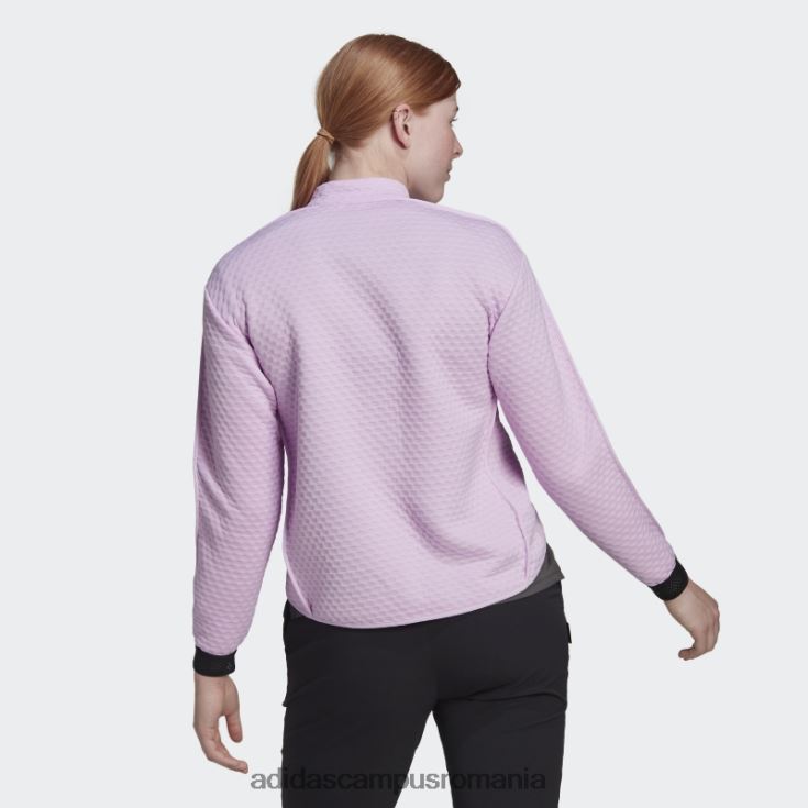 adidas campus romania lila terrex hike 1/2 zip fleece femei liliac J266N223158