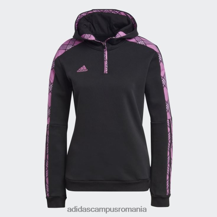 adidas campus romania tiro winterized hanorac negru femei negru/liliac J266N223059