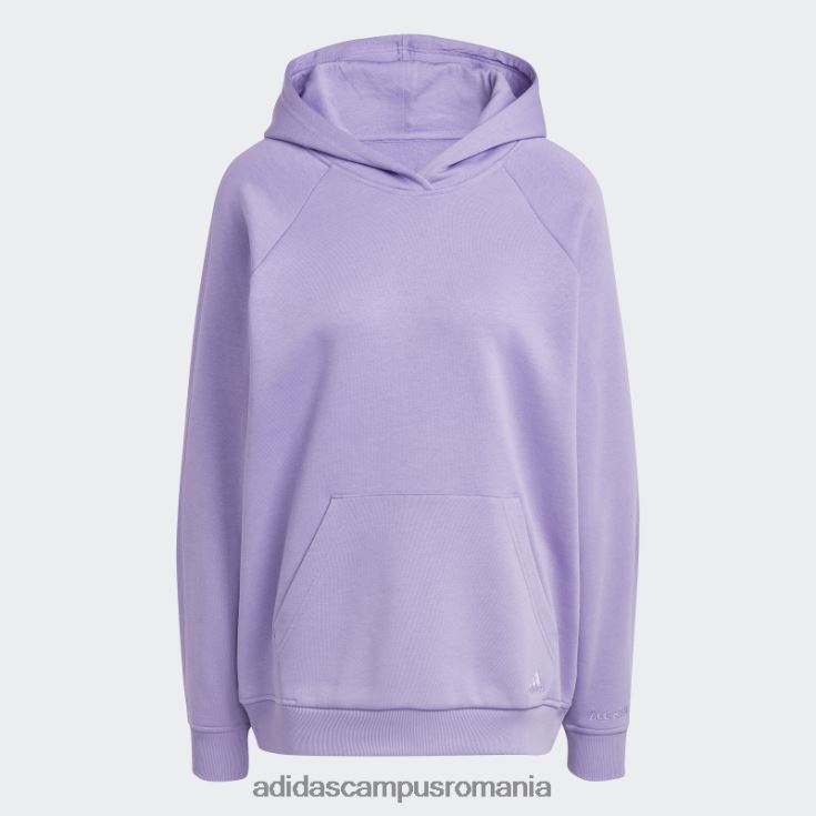 adidas campus romania violet all szn fleece boyfriend hanorac femei violet J266N223044