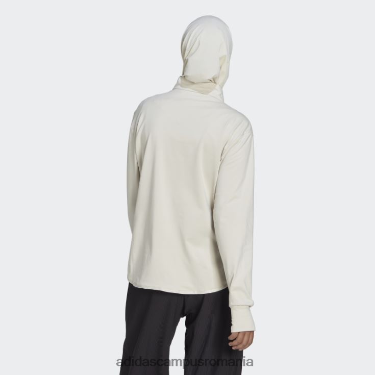 adidas campus romania Top de antrenament techfit aeroready din aluminiu, cald cu fermoar femei aluminiu J266N222546
