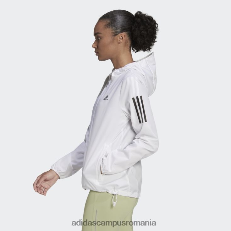 adidas campus romania alb propriul alergat cu glugă femei alb J266N224083