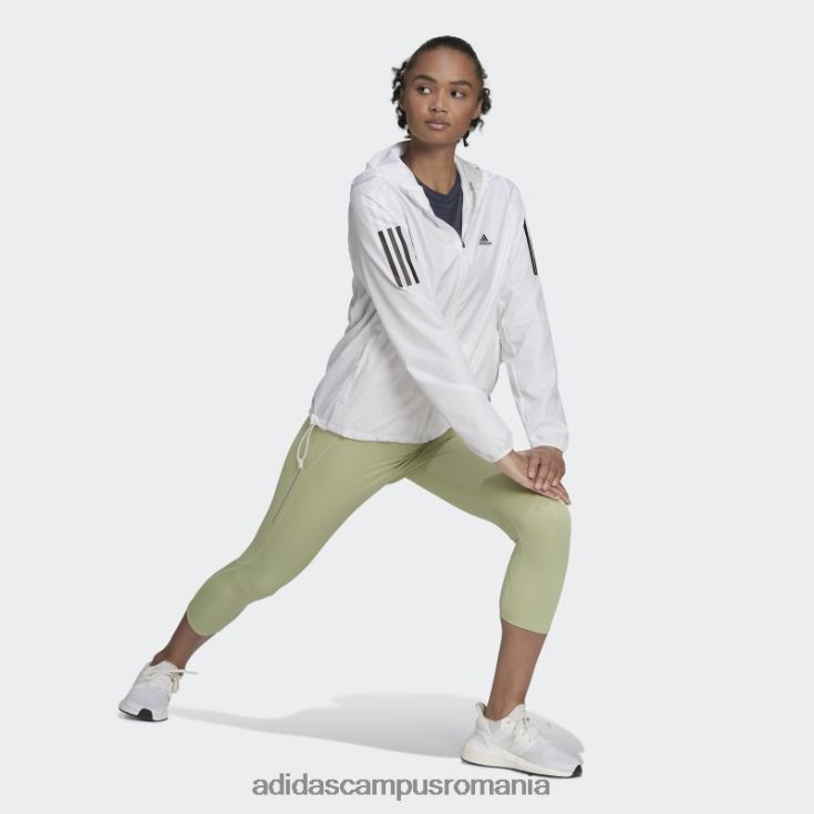 adidas campus romania alb propriul alergat cu glugă femei alb J266N224083
