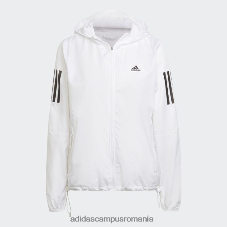 adidas campus romania alb propriul alergat cu glugă femei alb J266N224083