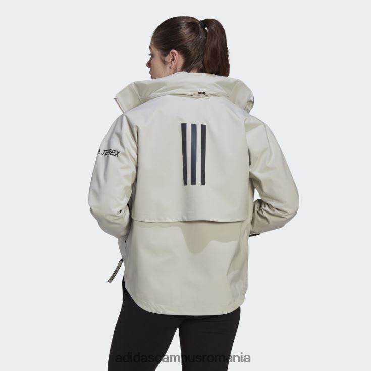 adidas campus romania aluminiu terrex ct myshelter rain.rdy jacheta femei aluminiu J266N224047