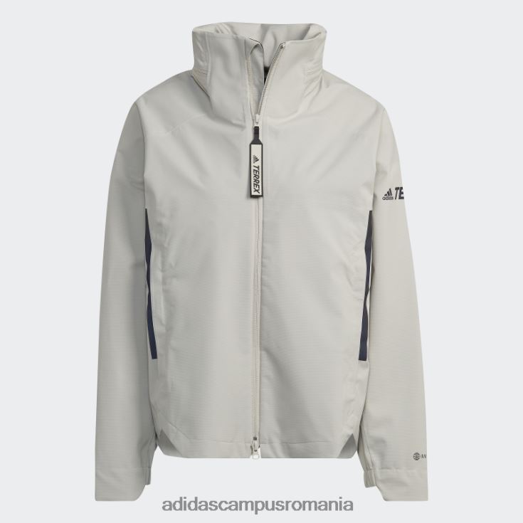 adidas campus romania aluminiu terrex ct myshelter rain.rdy jacheta femei aluminiu J266N224047