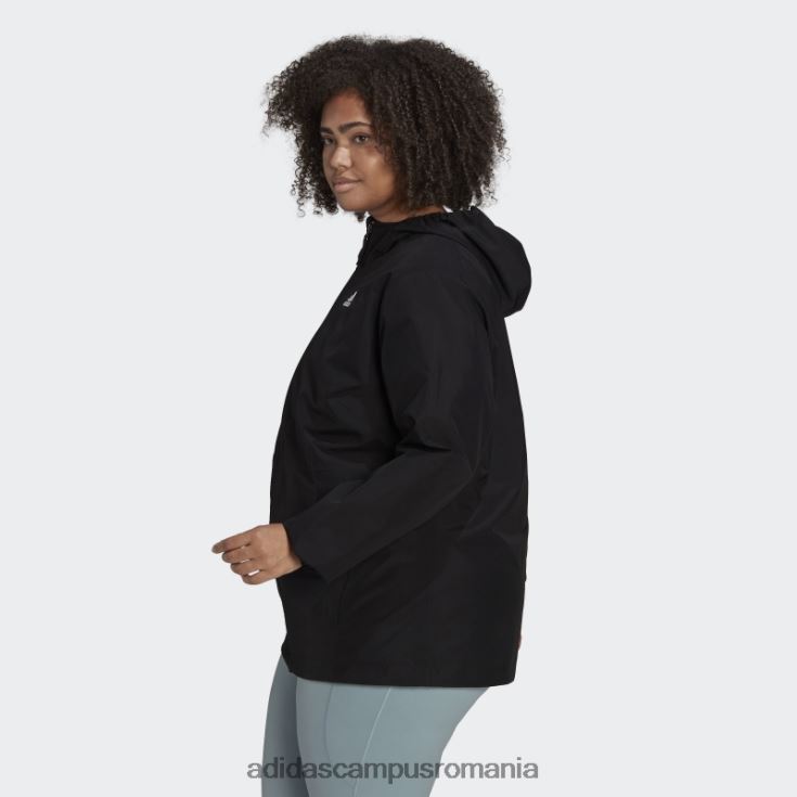 adidas campus romania black essentials rain.rdy jachetă (plus mărime) adidas femei negru J266N223283