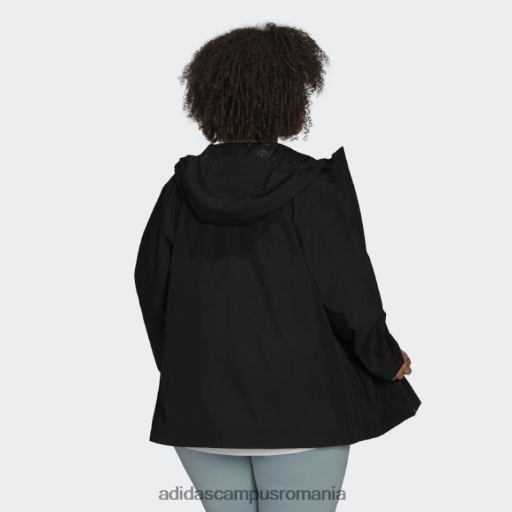 adidas campus romania black essentials rain.rdy jachetă (plus mărime) adidas femei negru J266N223283