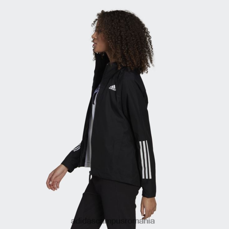 adidas campus romania bsc 3-stripes rain.rdy jacheta neagra adidas femei negru J266N224054