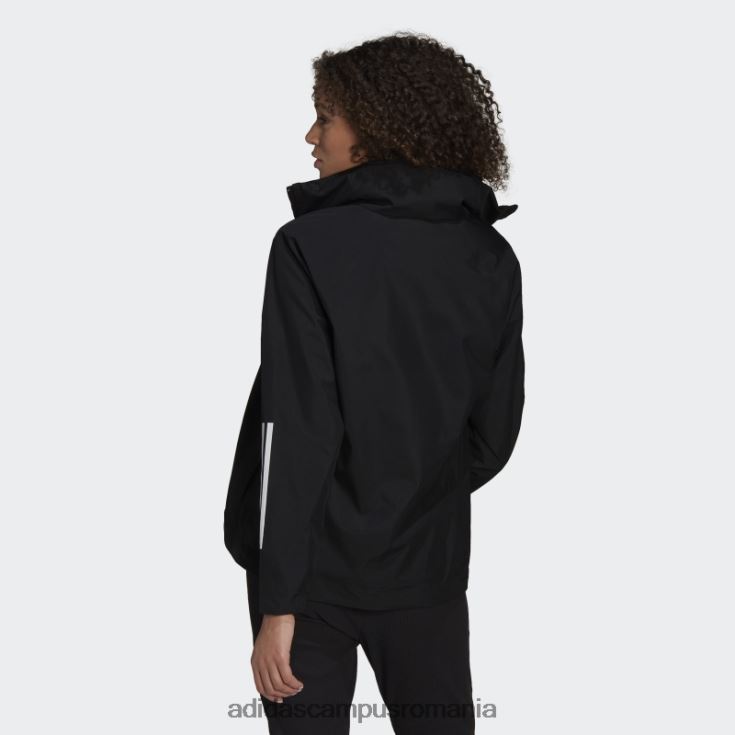 adidas campus romania bsc 3-stripes rain.rdy jacheta neagra adidas femei negru J266N224054