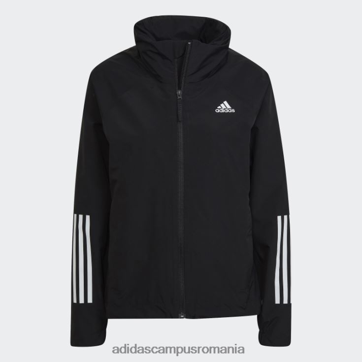 adidas campus romania bsc 3-stripes rain.rdy jacheta neagra adidas femei negru J266N224054
