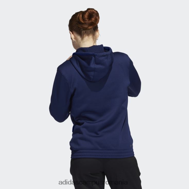 adidas campus romania hanorac adidas cu fermoar complet, echipa navy femei bleumarin/mgh gri solid J266N224051