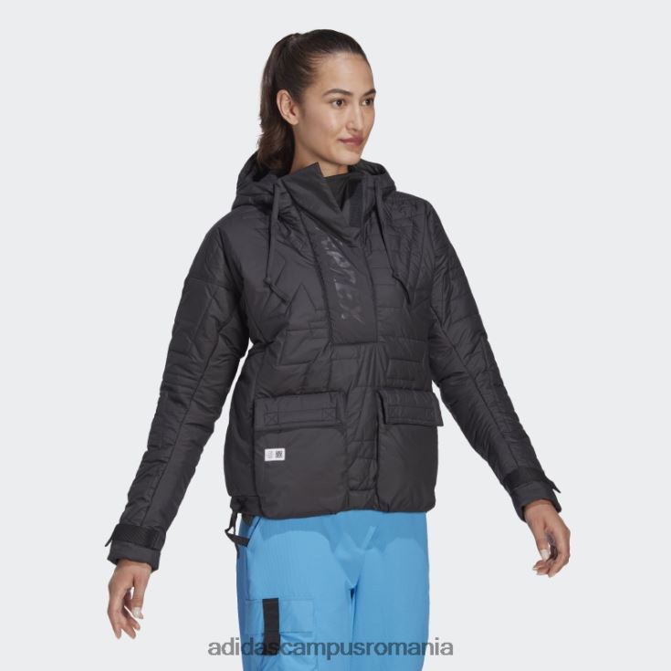 adidas campus romania hot terrex făcut pentru a fi refăcut anorac căptușit negru femei negru J266N224091