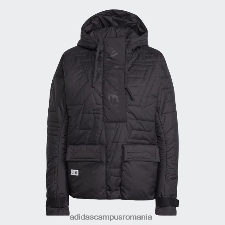adidas campus romania hot terrex făcut pentru a fi refăcut anorac căptușit negru femei negru J266N224091
